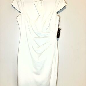 Vince Camuto Cream Midi Dress